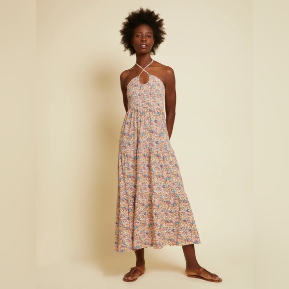 Nation LTD Dresses & Skirts - NWT Nation LTD Kira 70s Maxi Dress in Flower Power Retro Floral Size Small